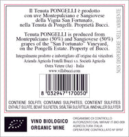 Crù di Rosso: 6 PONGELLI Rosso Piceno + 4 VILLA BUCCI ROSSO Riserva + 2 Bianchi OMAGGIO - 100% biologico